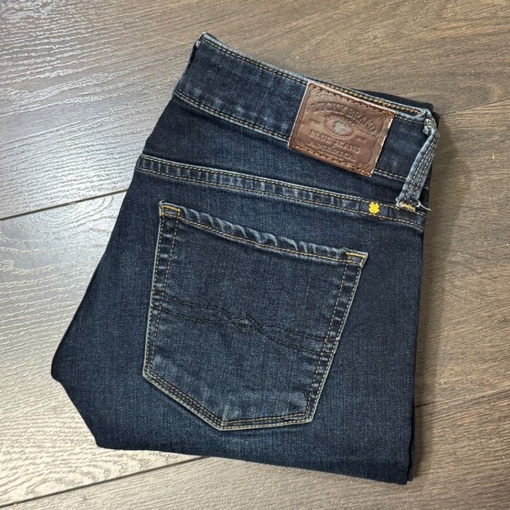 Lucky Brand Lolita Skinny Jeans Womens 0 25‎ Dark Wash Low Rise Stretch